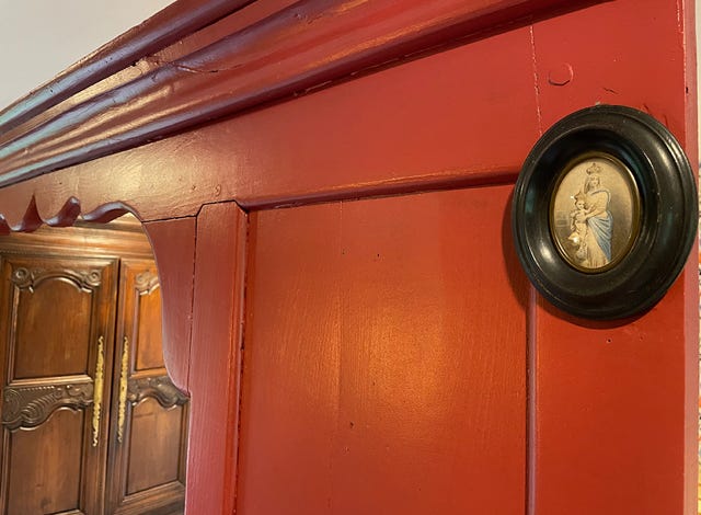 Details sur le lit-clos 