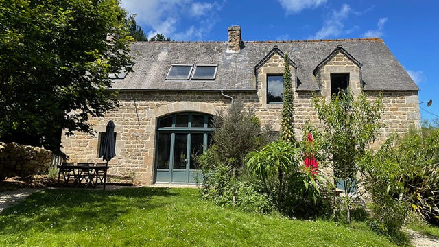 Vue côté sud de La Grange et La Métairie deux gîtes trois étoiles 4 épis Gîtes de France pour 8 personnes